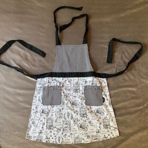 Thirty-One Black and White Children’s Apron